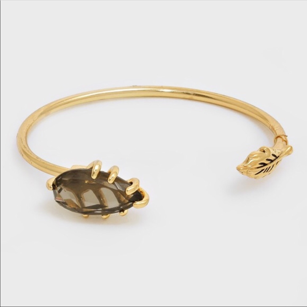 Chocolate leaf bracelet